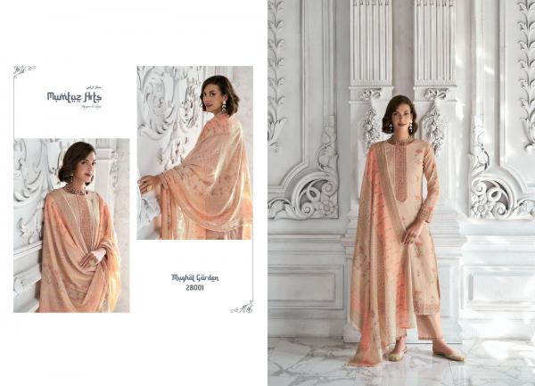 Mumtaz Mughal Garden Cotton Designer Dress Material Collection
